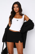 Give It A Go Mini Skort Black