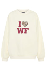 11th Street Concrete Jungle Oversized Sweater Cake Batter