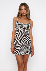 Dune Mini Dress Zebra