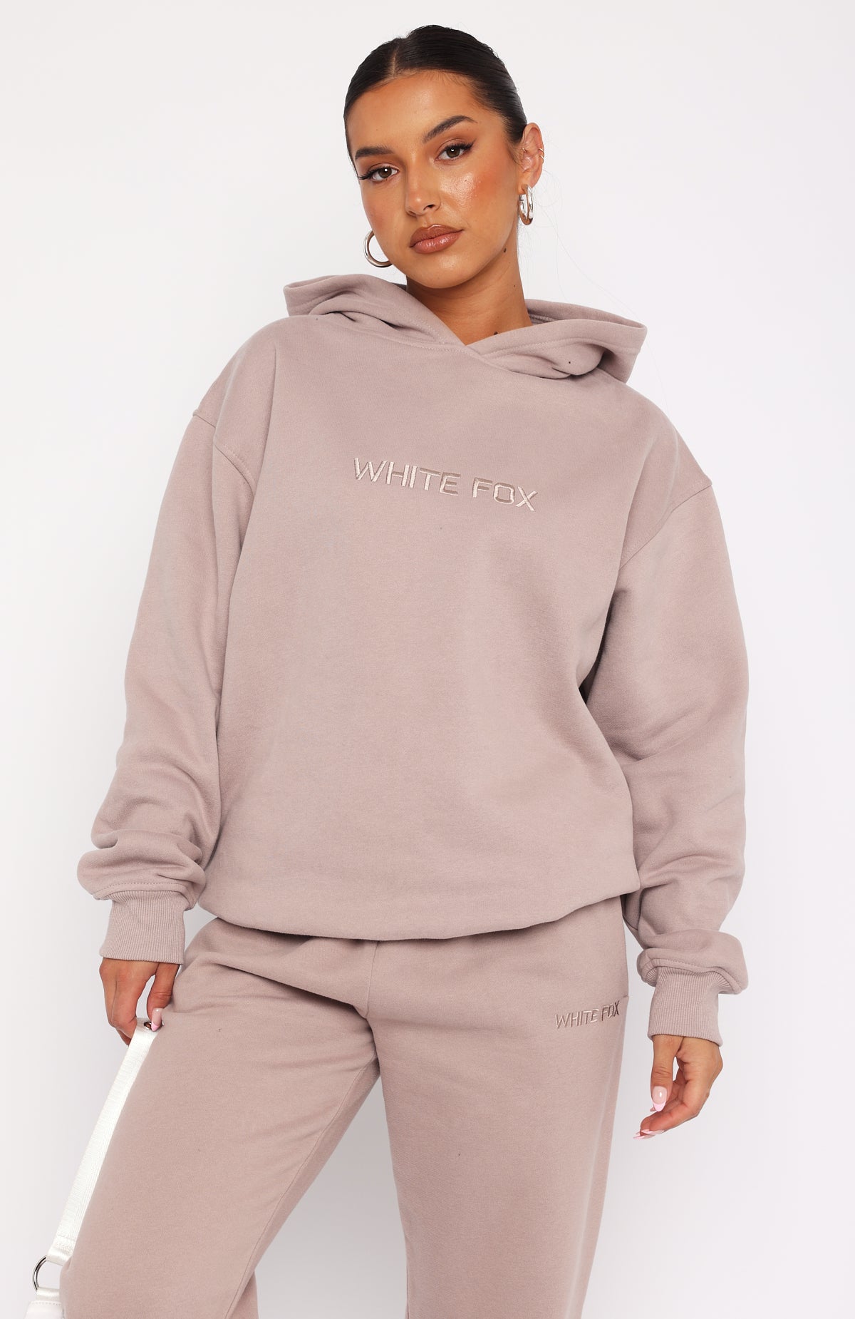 Stay Lifted Oversized Hoodie Cinnamon | White Fox Boutique