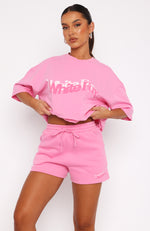 So Wavy Lounge Shorts Pink
