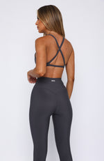 High Definition Sports Bra Charcoal