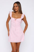 Summer Crush Mini Dress Baby Pink