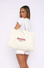 Capsule 9 Tote Bag Cream