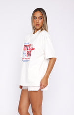 Capsule 9 Rodeo Crew Oversized Tee White