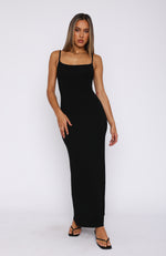 Wishing On Stars Maxi Dress Black