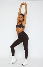 Intensity Scrunch Leggings Espresso