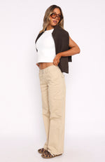 No Destination Pants Beige