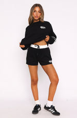 Final Round Lounge Shorts Black