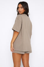 Offstage Oversized Tee Fawn