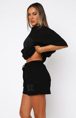 Decade Classics Varsity Lounge Shorts Black