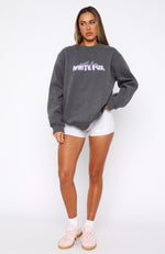 With Love Forever Oversized Sweater Volcanic