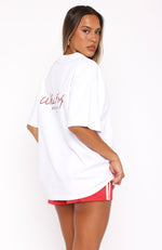 Studio Essentials Oversized Tee White