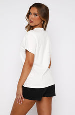 Got It Like That Relaxed Tee White