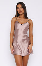 Nice To Meet You Mini Dress Bronze