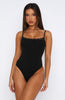 Clocked In Bodysuit Black