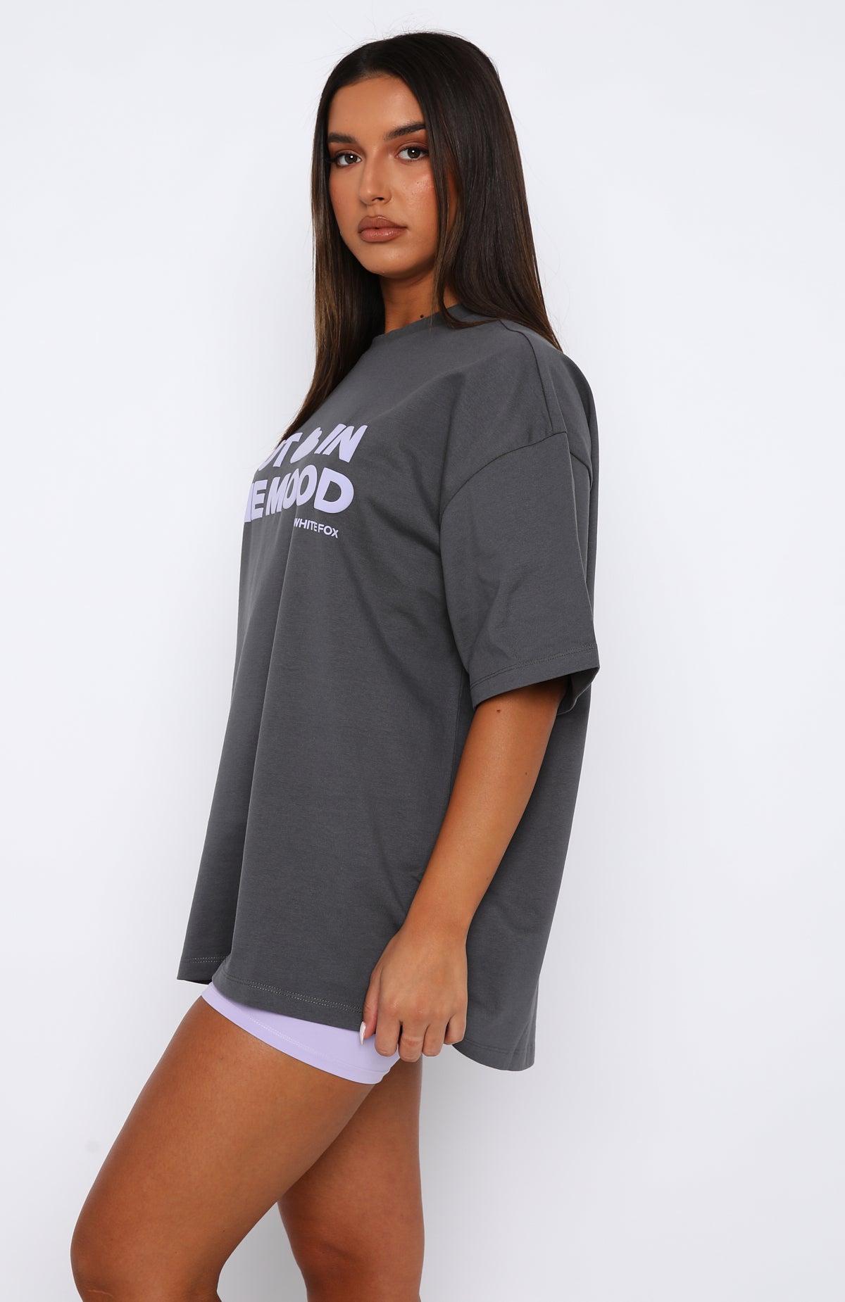 Take A Hint Oversized Tee Volcanic | White Fox Boutique