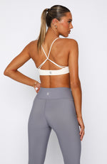 Giselle Sports Bra Buttercream