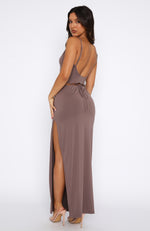 New Type Maxi Dress Pewter