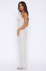 See The Light Maxi Dress White