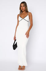 Only The Young Maxi Dress Off White