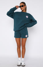 Look For Me Lounge Shorts Teal