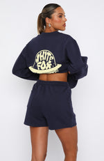Look For Me Lounge Shorts Navy