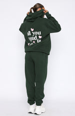 All You Need Is Love Sweatpants Forest Green
