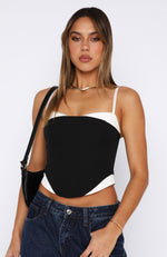 Feel The Spark Bustier Black