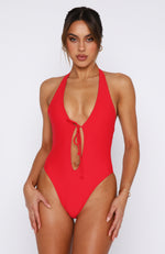 Baywatch One Piece Red