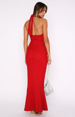 Love Language Maxi Dress Red
