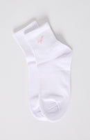 Foolish Game Socks White/Pink