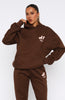 The New Standard Oversized Hoodie Chocolate