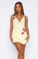 Starborn Mini Dress Lemon