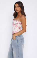 Best Of My Love Bustier Love Letters Floral
