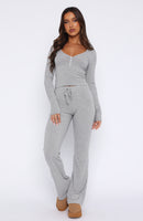 Don't Wake Me Up Pyjama Set Grey Marle