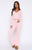 Don't Wake Me Up Pyjama Set Baby Pink