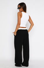 Pushing Buttons Pants Black