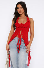 Spotlight Top Red