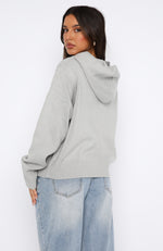 It's Cool Knit Hoodie Light Grey