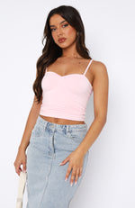 Looking For Your Love Top Baby Pink