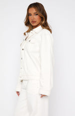 Back Street Denim Jacket Off White