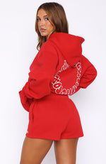 Take A Guess Lounge Shorts Red