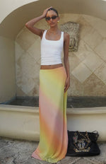 Our Love Maxi Skirt Rainbow