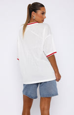 Moves To Make Oversized Sports Tee Cream