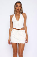 Secret Identity Bustier Off White