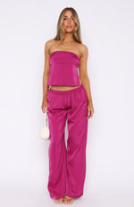 More To Come Pants Magenta