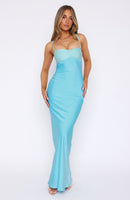 Think Of Me Maxi Dress Ocean