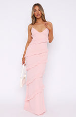 You Say It's Love Maxi Dress Baby Pink