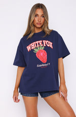 Only The Finest Oversized Tee Navy